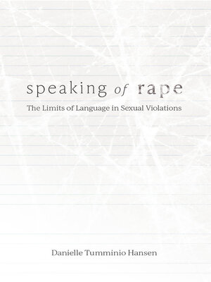 cover image of Speaking of Rape